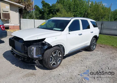2025 Hyundai Palisade Sel Premium из США, поврежденный, VIN KM8R44GE1SU846780